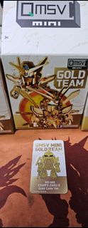 [換/賣]QMSV Mini Gold Team 模型 - 紅慧星 (換獨角獸)(換優先)