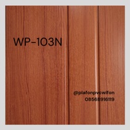 Plafon PVC motif kayu PVC WIFON Laminate WP-103 doff 20cm