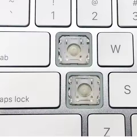 Replacement Keycap Key Cap & Scissor Clip & Hinge For Apple A1843 Bluetooth Keyboard KEY & Clips