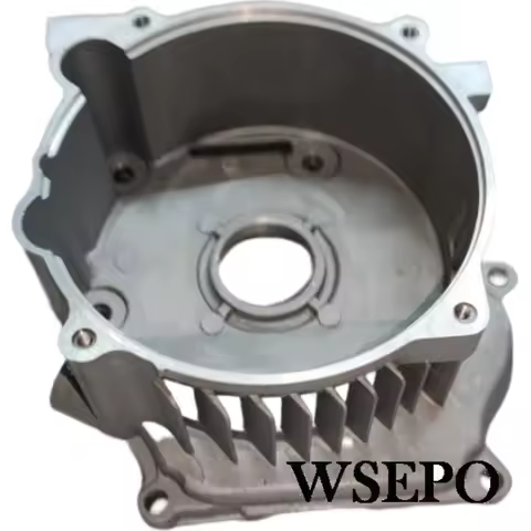 Cast Aluminum Crankcase Side Cover Fits 168F GX160 GX200 170F Clone 5.5HP 7HP 4 Str. Gas Engine Appl