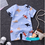 *Ready Stock* Cute Newborn Baby Rompers, Aeroplan Helicopter Cloud Designs for unisex baby One-Piece
