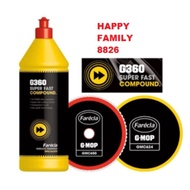 FARECLA G360 SUPER FAST COMPOUND / SFC501 / POLISHING COMPOUND / STEP 1+2 / 6" GMOP GMC650 GMC624 / 