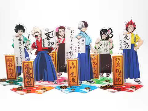 My Hero Academia Anime MHA Boku no Hero Academia Midoriya Deku Denki OCHACO Bakugou Katsuki Acrylic 