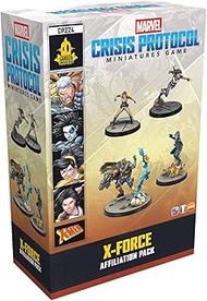 Asmodee, Marvel: Crisis Protocol - X-Force, Affiliation Pack, EN Version, Tabletop Expansion for 2 P