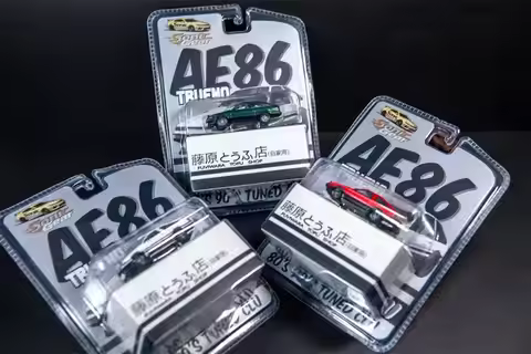 Sonic Gear 1:64 Corolla AE86 GT-Apex RX-7 (FD3S) Speed A-Spec Diecast Model Car