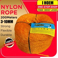 Nylone 2Mm-18Mm 10-200Meters Wear-Resistant Nylon Rope Heavy Duty Lubid Per Roll Kalabaw 93D