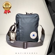 CONVERSE POLY CROSS BODY DARK GREY/ BAG CONVERSE/ BAG/ SLING BAG TRAVEL BAG SLING BAG MAN