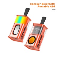 Wireless Bluetooth Speaker 5W 3D ลำโพงแบบพกพา Wireless Bluetooth Speaker ลำโพงขนาดเล็ก ลำโพงไร้สาย ล