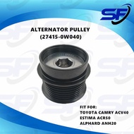 TOYOTA CAMRY ACV40 ESTIMA ACR50 ALPHARD ANH20 ALTERNATOR PULLEY (27415-0W040)
