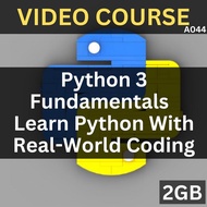 Python 3 Fundamentals  Learn Python With Real-World Coding | A044 | Video Course