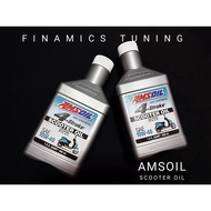 AMSOIL 100% SYNTHETICS OIL FOR SCOOTER AND MOTORCYCLE AMSOIL SAE 10W-40