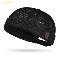 Unisex Mesh Beanies Hat Docker Hat Brimless Cap Sailor Hat Docker Skull Cap Streetwear Docker Cap Sk