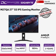 GIGABYTE M27QA 27" SS IPS Gaming Monitor - 2560x1440, 180Hz, 1ms, VESA Display HDR400