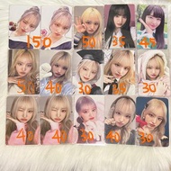 IVE 小卡 特典 Yujin Gaeul Rei Wonyoung Liz Leeso 秋天 李瑞 After Like Love Dive Eleven I am Season’s Greetin