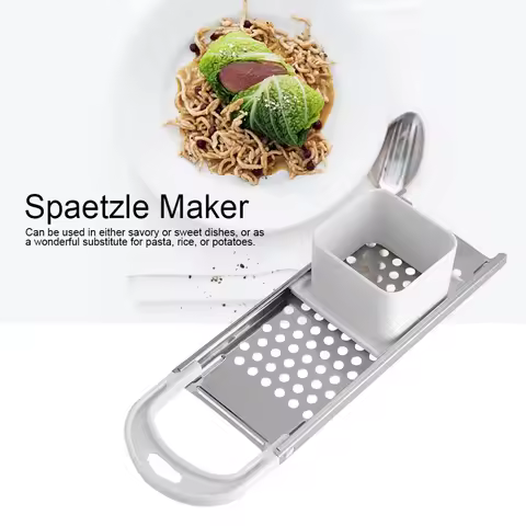Kitchen Noodle Maker Kitchen Stainless Steel Blade Spaetzle Noodle Dumpling Maker Pasta Cooking Tool