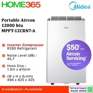 (PRE-ORDER) Midea Portable Aircon 12000BTU MPPT-12CRN7-A
