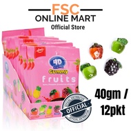 [FSC] Amos 4D Fruits Gummy 30gm x 12pck