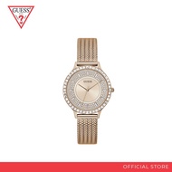 GUESS SOIREE LADIES DRESS Rose Gold Tone Case Rose Gold Dial Watch