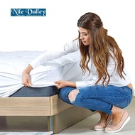 Nile Valley's 5 Star Hotel Egyptian Fitted Mattress Protector. 6-in-1 protection, Sleep Safely