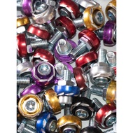 Stainless Allen Bolt for Motorcycle  Plate Number Bolt  Flaring