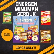 (BORONG) ENERGEN 1 RENTENG / 10PCS PRODUCTINDONESIA / MINUMAN CEREAL SUSU CHOCOLATE VANILLA KACANG H