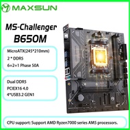 Maxsun | MAXSUN Mainboard B650M Computer components Game Motherboard Dual channel DDR5 M.2 support A