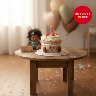 6-piece Kit Non-woven Number, Heart Aluminum Balloon, Cap Birthday Decor