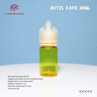 Botol chubby liquid 30ml / Botol liquid vape 30ml kuning