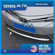 Toyota Altis Front Bumper Chrome Front Bumper Lip Spoiler Molding Cover Trim For Altis E170 (2013-20