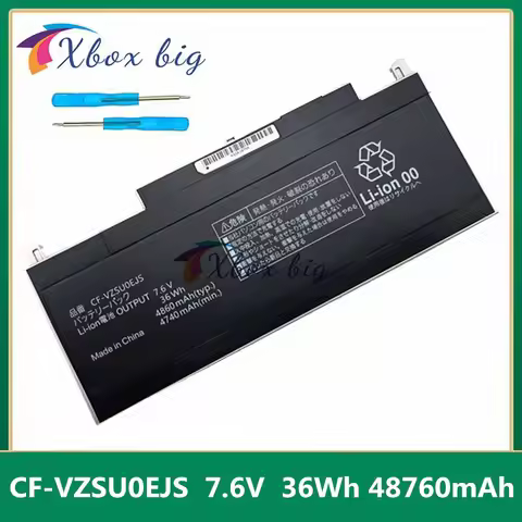 7.6V 36WH 4860mAh CF-VZSU0EJS CF-VZSU0FJS Laptop Battery For Panasonic CF-RZ4 CF-RZ5 CF-RZ6