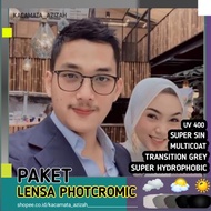 PHOTOCHROMIC GLASSES + LENS" [NORMAL/MINUS/CYL