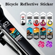 Bike sticker on tube beam personality sticker decorative road bike Mountain bike bike frame waterpro