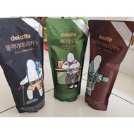 Korea Delaffe Coffee Drink CU Mart Black Americano Americano Sweet Hazelnut Coffee