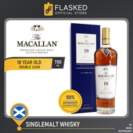 The Macallan 18 Double Cask Highland Single Malt Scotch Whisky 700mL