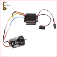 [kokiya] RC Brushed 540 Motor & Brushed ESC Speed Controller for Axial SCX10 D90