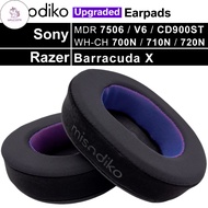 UN misodiko Upgraded Earpads Replacement for Sony MDR 7506/ V6/ CD900ST, WH-CH720N/ CH710N/ CH700N H