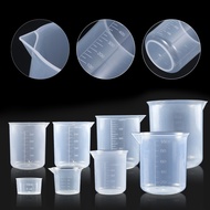 Resin Mixing Cups, Liquid Measuring Cups, Plastic Beaker, Graduation Epoxy Resin Cups for Resin Epox