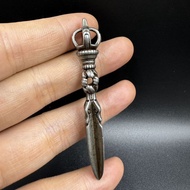 Tibetan Style Ethnic Style Tibetan Sky Iron Five-Strand King Kong Puba Pestle Pendant Hand-held Port