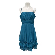 Aimer Dress Knee-length blue lame Women Direct from Japan Secondhand