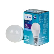 Philips 7w (ราคาต่อ1หลอด) หลอดไฟแอลอีดีฟิลิปส์ LED รุ่น Essential หลอดไฟ หลอดกลม หลอดขั้ว E27 ของแท้ มีรับประกัน จากศูนย์ฟิลิปส์