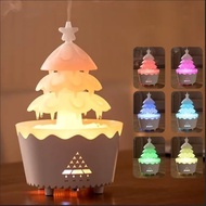 BOLT Pine Tree Humidifier 250ml - Ultrasonic Cool Mist Humidifier, Compact Design, Modern Aesthetic,