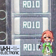 SMD 2512 alloy resistor R010 0.010 ohm 10mR accuracy 1% rshunt 10milR