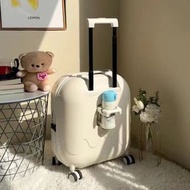 全城熱賣 - 24吋泡泡雪糕行李箱 學生兒童拖喼 360°静音轮 多功能密碼鎖 小型登機箱 防爆拉鏈 輕量PC防刮