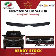 Perodua Alza ( 2022 - 2025 ) Front Top Grille Black Garnish Accessories