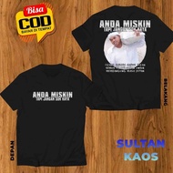 DISTRO T-SHIRT KDM KANG DEDI MULYADI GUBERNUR WEST JAVA - TSHIRT DEDI MULYADI YOU MISKIN -