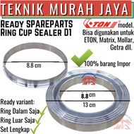 Sparepart Ring Cupsealer D1 18-22 OZ Eton 1 SET ISI 2 PCS Cup Sealer ASLI D1 Teh Poci Mollar Matrix