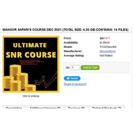 Mansor Sapari's Course Dec 2021 (Total size: 4.30 GB Contains: 14 files)