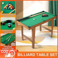 Billiards Table Set Mini Billiard Table For Kids Wooden Tabletop Tall Feet Pool Table Set