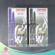 Pulpen / Pen Gel Joyko Shokyo Erasable GP-279 (Pen Bisa Hapus) 1 pack