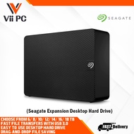 Seagate NEW Expansion Desktop USB 3.0 External Hard Drive / Hard Disk / HDD (6TB/8TB/10TB/12TB/14TB/